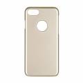 Прорезиненный чехол накладка iCover для iPhone 7 / 8 Rubber Gold/Hole, IP7-RF-GD