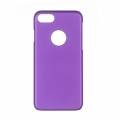 Прорезиненный чехол накладка iCover для iPhone 7 / 8 Rubber Purple/Hole, IP7-RF-PP