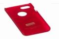 Прорезиненный чехол накладка iCover для iPhone 7 / 8 Rubber Red/Hole, IP7-RF-RD