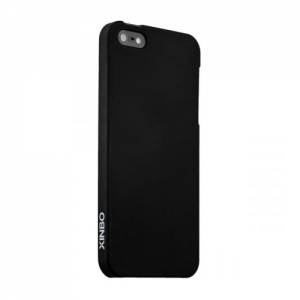 Купить тонкий чехол накладку XINBO для iPhone SE/5S/5 Soft Touch 0,8 мм (черный)