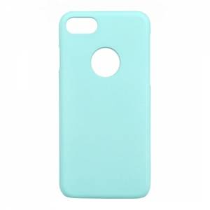 Купить прорезиненный чехол накладку iCover для iPhone 7 / 8 Rubber Sky blue/Hole, IP7-RF-SBL