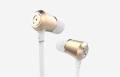 Стерео-наушники Rock Mula S Stereo Lightning Earphone (RAU0563) с разъемом 8 pin, Gold