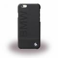 Кожаный чехол накладка BMW для iPhone 6/6S Logo Imprint Hard Leather, Black (BMHCP6LLSB)