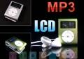 Мини плеер 2GB LCD экран, клипса, FM радио, русское меню (черный)