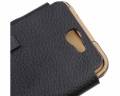 Кожаный чехол книжка iCover для Samsung Galaxy Note 2 Carbio black (GN2-MGC-BK)
