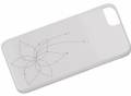 Чехол накладка со стразами iCover для iPhone 6/6S Swarovski New Design SW13 White (IP6/4.7-SW13-WT) цветок на белом фоне