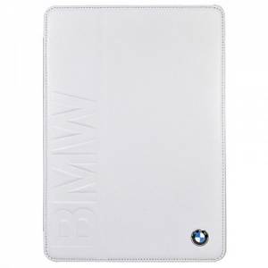 Купить кожаный чехол BMW для iPad Mini 2/3/Retina Logo Signature, White (BMFCPM2LOW)