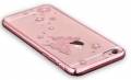 Прозрачный чехол накладка со стразами Swarovski для iPhone 6/6S Vouni Crystal Reverie - Rose Gold