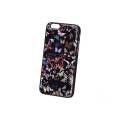 Чехол накладка для iPhone 5 / 5S / SE Christian Lacroix Butterfly Hard Black, CLBPCOVIP5N