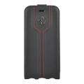 Кожаный чехол с флипом Ferrari для iPhone 7 / 8 Montecarlo Flip Leather Black, FEMTFLP7BL