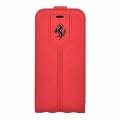 Кожаный чехол с флипом Ferrari для iPhone 7 / 8 Montecarlo Flip Leather Red, FEMTFLP7RE