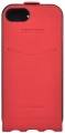 Кожаный чехол с флипом Ferrari для iPhone 7 / 8 Montecarlo Flip Leather Red, FEMTFLP7RE