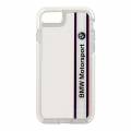 Противоударный чехол накладка BMW для iPhone 7 / 8 Motorsport Shockproof Hard PC White, BMHCP7SPVWH