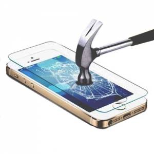 Купить защитное стекло для iPhone 5/5S/5C/SE 0,33 мм 9H (ударопрочное)