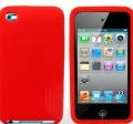 Силиконовый чехол для iPod Touch 4G. Красный.