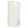 Чехол накладка Momax Ultra Thin для Samsung Galaxy Note 2 с эффектом soft touch (белая) CHUTSANOTEIITW1