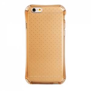 Купить гелевый чехол накладку Hoco для iPhone 6 Plus / 6S Plus - Armor Series Case - Прозрачно-золотистый