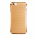 Гелевый чехол накладка Hoco для iPhone 6 Plus / 6S Plus - Armor Series Case - Прозрачно-золотистый