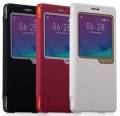 Кожаный чехол книжка для Samsung Galaxy Note 4 - Momax Flip View Case (черный)