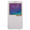 Кожаный чехол книжка для Samsung Galaxy Note 4 - Momax Flip View Case (белый)