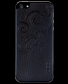 ZAGG - Кожаная наклейка LeatherSkin для iPhone 5 \ 5S с узором (черная)