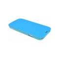 Кожаный чехол книжка iCover для Samsung Galaxy S4 Mini Carbio Sky Blue (GS4M-FC-SB)