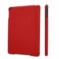 Кожаный чехол Jisoncase Premium для Apple iPad Air / iPad 2017 с 3-х секционной обложкой (JS-ID5-01H) Red