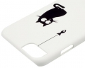 Чехол накладка iCover для iPhone 6 Cats Silhouette котенок и рыбка IP6/4.7-DEM-SL11