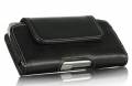 Кожаный чехол кобура Luxmo на клипсе для iPhone 4S, 3GS и др.