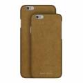 Алькантаровый чехол накладка для iPhone 6/6S Moodz Alcantara Hard Steel (grey), MZ656056