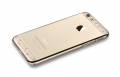 Чехол накладка со стразами для iPhone 6 прозрачный Comma Crystal Bling - Champagne Gold
