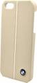 Кожаный чехол накладка для iPhone 5C BMW Signature Hard Cream (BMHCPMLC)