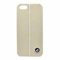 Кожаный чехол накладка для iPhone 5C BMW Signature Hard Cream (BMHCPMLC)