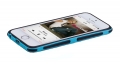 Гелевый бампер для iPhone 5/5S/SE Momax The Slender (синий)