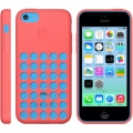 Оригинальный чехол накладка Apple Case для iPhone 5C MF036ZM/A (розовый)