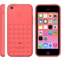 Оригинальный чехол накладка Apple Case для iPhone 5C MF036ZM/A (розовый)