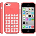 Оригинальный чехол накладка Apple Case для iPhone 5C MF036ZM/A (розовый)