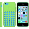 Оригинальный чехол накладка Apple Case для iPhone 5C MF037ZM/A (зеленый)