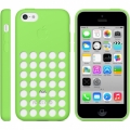 Оригинальный чехол накладка Apple Case для iPhone 5C MF037ZM/A (зеленый)