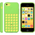 Оригинальный чехол накладка Apple Case для iPhone 5C MF037ZM/A (зеленый)