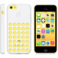 Оригинальный чехол накладка Apple Case для iPhone 5C MF039ZM/A (белый)  