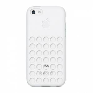 Купить оригинальный чехол накладка Apple Case для iPhone 5C MF039ZM/A (белый) в интернет магазине  