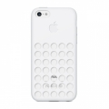 Оригинальный чехол накладка Apple Case для iPhone 5C MF039ZM/A (белый)  