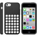 Оригинальный чехол накладка Apple Case для iPhone 5C МF040ZM/A (черный)