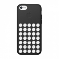 Оригинальный чехол накладка Apple Case для iPhone 5C МF040ZM/A (черный)