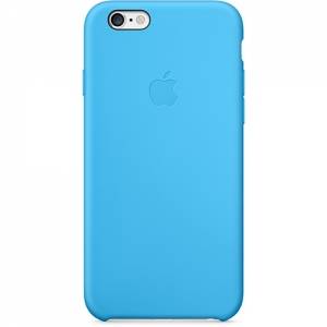 Купить чехол в стиле Apple Case для iPhone 6/6S с логотипом голубой в магазине