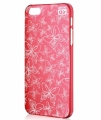 Чехол накладка Artske для iPhone SE / 5S / 5 Air case Red Butterfly AC-RD4-IP5 (красный с бабочками)