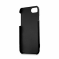 Кожаный чехол накладка BMW для iPhone 7 / 8 Signature Logo imprint Hard Leather Black, BMHCI8LLSB