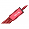 USB кабель 3 в 1 Baseus 8 Pin & Type C & Micro USB (1.2 метра, 2A)