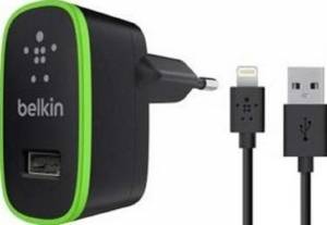 Купить сетевое зарядное устройство Belkin с USB кабелем 8 pin для смартфонов и планшетов